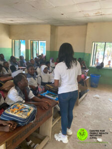 WWD 2022 CFHI Staff Sensitizing the students